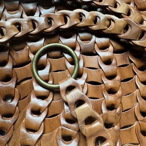 Vintage Gap leather links purse EUC - Picture 6 of 10